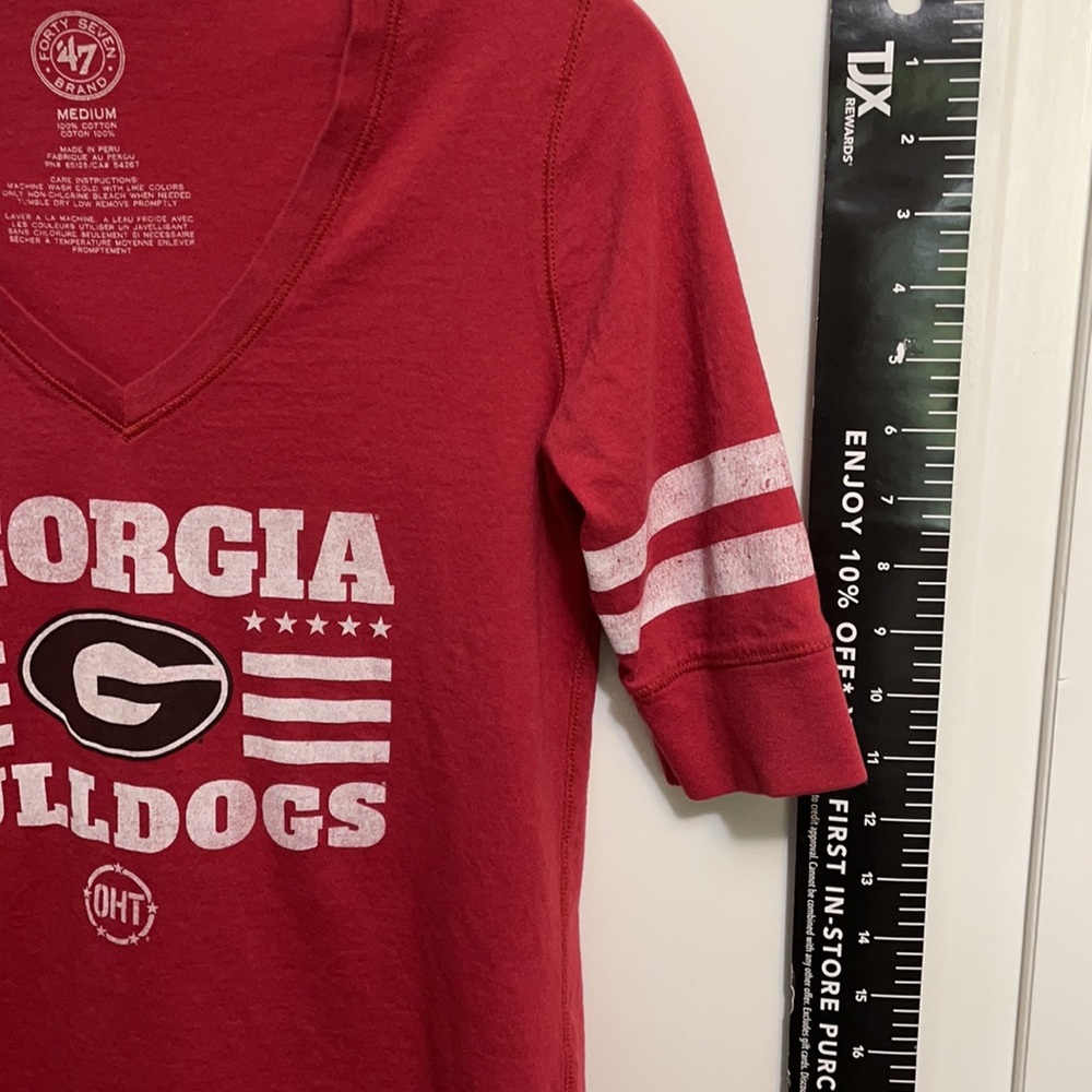 GEORGIA BULLDOGS T SHIRT SZ-Medium - Picture 3 of 6